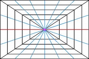 1 point Perspective Drawing