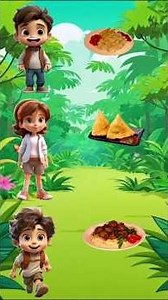 I'll eat momos quickly😭 #shorts #cartoon #viral