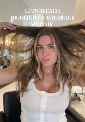 Bleach Highlight & Balayage My Hair: Easy DIY Holiday Blonde