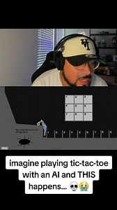 TIC-TAC-TOE vs AI 💀😭 #relatable #usareels #usa #gaming #ragebait #happywheels #fryinnbacon | Fryinnbacon