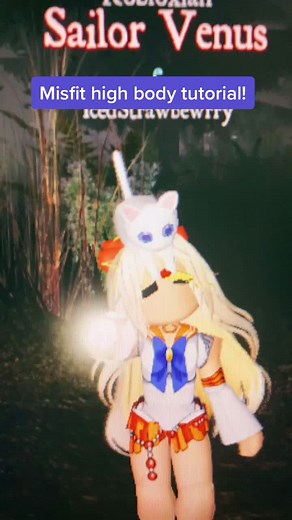 Body tutorial! (Also I saw this somewhere else, forgot who it was though :) ) #misfitshighcodes #roblox