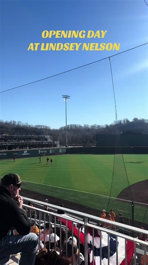 Excitement of Opening Day at Lindsey Nelson Stadium