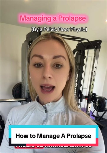 Prolapse Management- Following on from yesterdays post know that your not alone!! I see you. I’ve got you!! #pelvicfloorexercises #postpartumexercise #csection #prolapse #prolapse