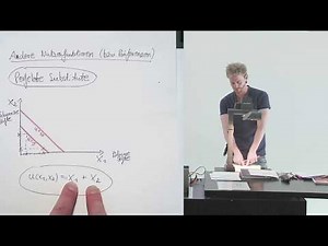 Perfect Substitutes (Indifference Curves and Utility Function) (9.3)