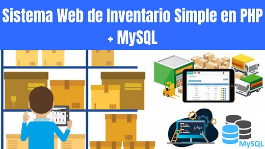 Sistema Web de Inventario Simple en PHP y MySQL - ConfiguroWeb
