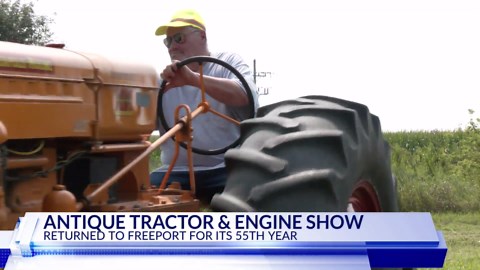 55th Annual Antique Tractor & Engine Show Held in Freeport