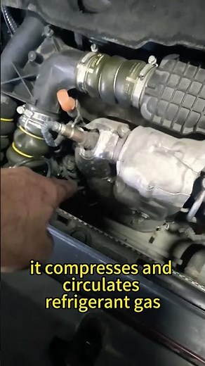 How an AC Compressor Works! ❄️ | Car Parts Explained