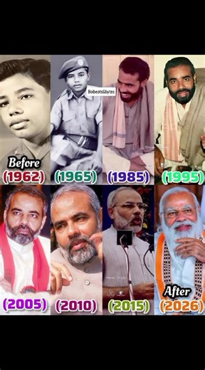 Narendra Modi Transformation | Before 1962 to After 2026 Journey