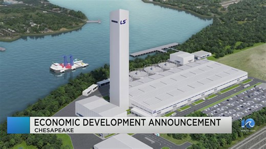 70-story submarine cable plant planned for Chesapeake would be Virginia's tallest structure