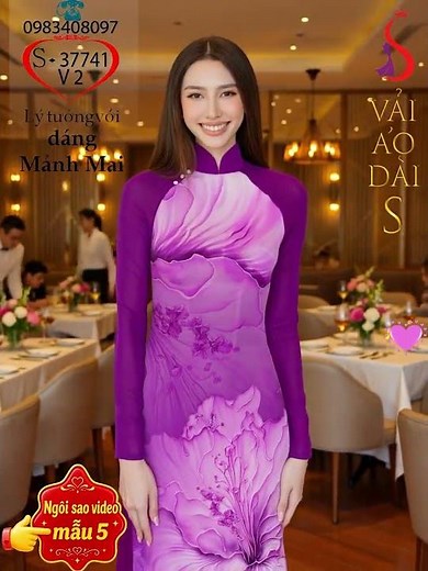 5 Perfect Ao Dai Styles for Tall Women to Wear to Parties
