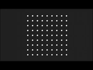 Minimalistic Animation - Gray Dot Grid | Free Download