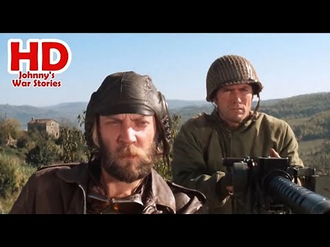 Sherman Tank Paints a Tiger 1 - Kelly's Heroes