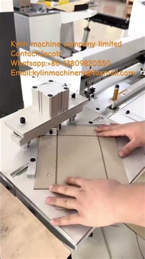 Rigid boxes making process with simple machine