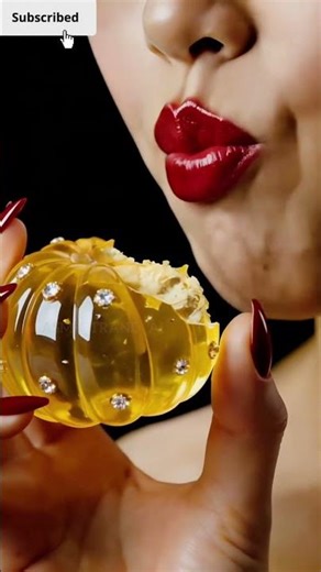 Honey Jelly ASMR 🍯 Perfect Crunch Sound #shorts #asmr #satisfying