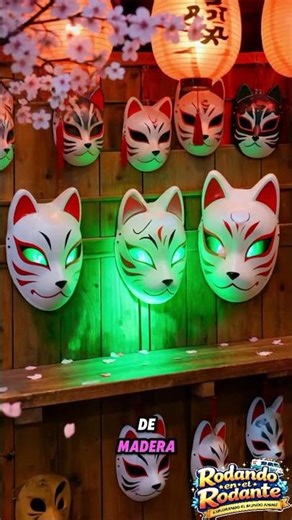 La tienda de máscaras maldita... 🦊👹 (Terror Anime)
