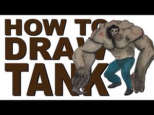 How to draw Tank (Left 4 Dead II)