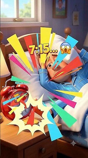 😂 5 More Minutes… 2 Hours Later! ⏰🤣 | Funny 3D Animation