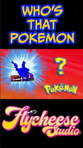 WHOS THAT POKEMON?! #pokemon #guessinggame #pokémon