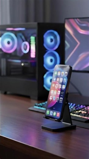 DESKTOP SMARTPHONE STAND HOLDER #fyp #tech #gadgets #smartphone #youtube #shorts #video #feed #shop