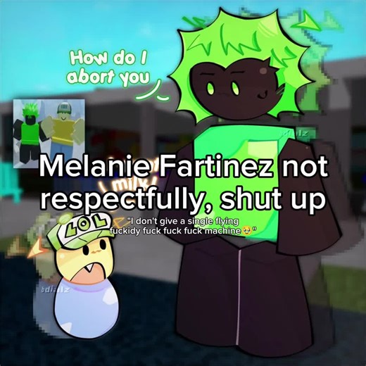 I don't give a single flying fuckidy fuck fuck fuck machine 🫩✌ #melaniemartinez #felonyfartinez #Jalbert #Mrflimflam #AlbertsStuff