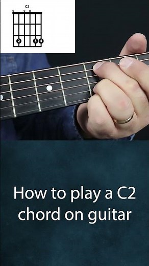 How to play a C2 Chord