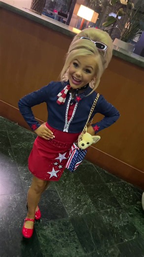 American Doll Wear ❤️🤍💙 #dda #ellewoods #pageant | american doll