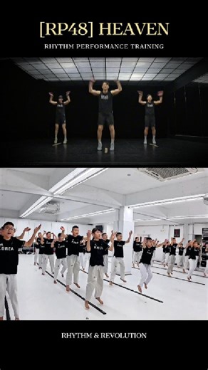 Master lee | 이성화 on Instagram: "[RP48] HEAVEN Rhythm Performance Training At 144 BPM, jump and step connect as one. This is not just a workout. This is rhythm-based brain & body training. ✔ Faster reaction speed ✔ Elastic power development (SSC-based) ✔ Sharper focus & timing control ✔ Explosive team energy When you read the rhythm, your body reacts lighter, quicker, stronger. Train the Brain. Move with Rhythm. Feel the Revolution. Full version on YouTube Search: Rhythm & Revolution #RP48 #Rhyth