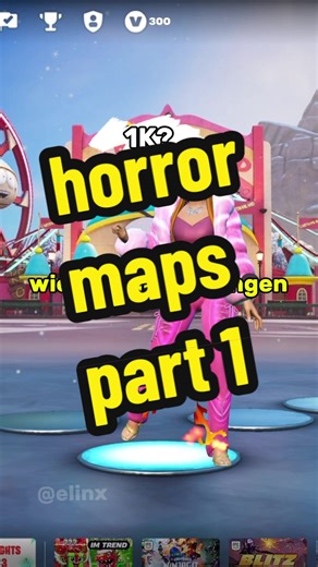 HORROR MAPS PART 1 😈🫵🏼❤️ #fy #fortnite #horror #viral #gaming