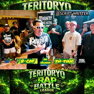 Script writter Teritoryo Rap Battle League https://youtu.be/1nkAMEL6SHQ?si=R1_HyxhUk4w18Qlc | Teritoryo Rap Battle League