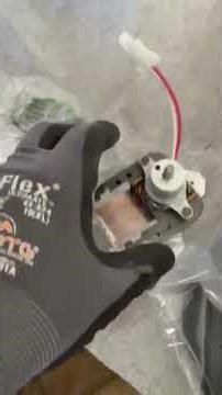 Sub Zero IC Freezer install new condenser fan motor assembly