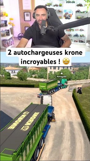 2 incredible Krone self-loading wagons! 🤩 #ets2 #eurotrucksimulator2