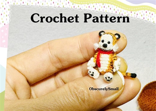 Amigurumi Tiger Crochet Pattern – English PDF (instant Download) - Etsy