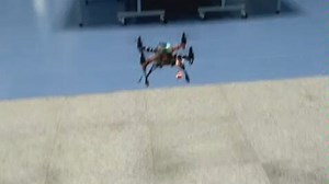 无名创新电赛TIVA飞控客户自组F330光流测试(4s电池)