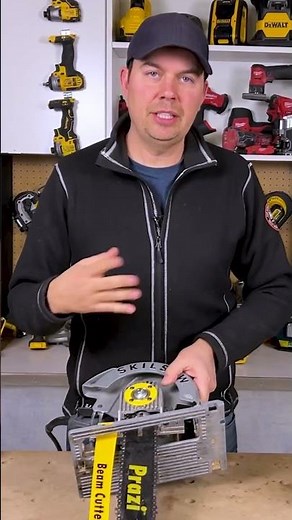 Beam Cutter IN ACTION! #shorts #tools #chainsawman #woodworking