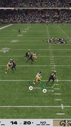 #Saints Kickoff Return #Tipton #saintswin #nfl #football