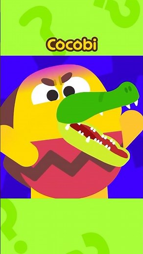 Mulut Lobi Berubah Jadi Buaya!🐊 #shorts #laguanak #Cocobi