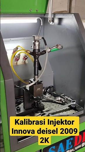 Alat Kalibrasi Injektor Commonrail || Injektor Innova Disel 2KD