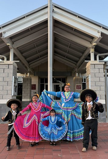 Celebrating Hispanic Heritage Month with Folklorico Dancers