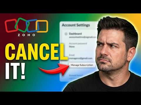 How to Cancel Your Zoho Subscription in 2026 – Quick Easy Guide