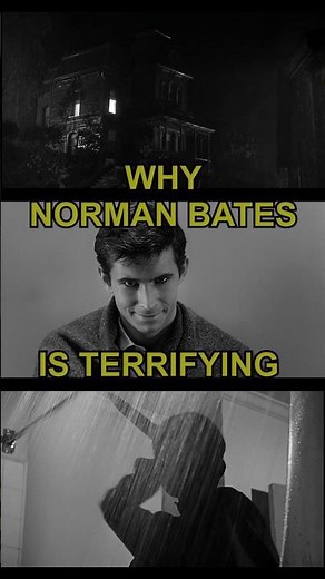 Psycho: The Monster Doesn't Look Like One #Psycho #NormanBates #AlfredHitchcock #FilmAnalysis