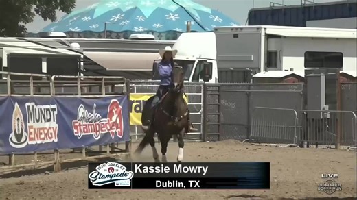 World Champion Kassie Mowry and Emmitt smoked a 17.25 at the Greeley Stampede to unofficially move to No. 2 in the Average! | CowboyChannel