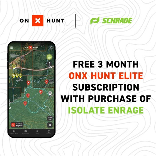 Gear up for Turkey Season with the Isolate Enrage from Schrade and Rage. Each Isolate Enrage knife comes with a free 3-month subscription to OnX Elite! Learn More: www.schrade.com/enrage | The National Wild Turkey Federation