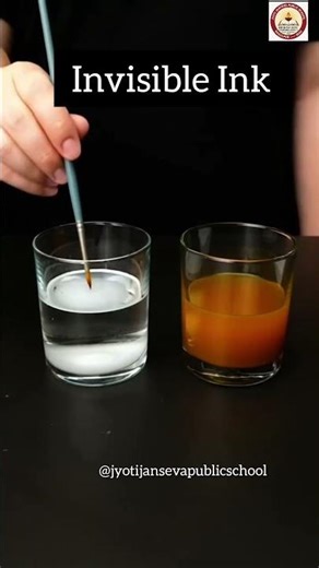 Invisible Ink||School Activity||#shorts #amazing #activity