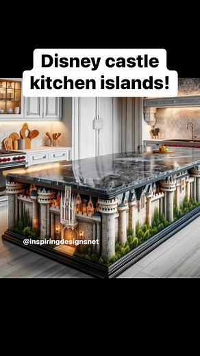 52K views · 983 reactions | Incredible Disney castle kitchen islands!  | Inspiring Designs | Facebook