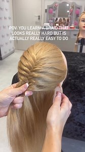 87K views · 225 reactions | How to do a French Fishtail Braid. This...