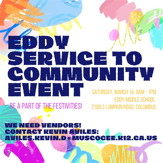 Eddy Middle School gives back to the community with service event