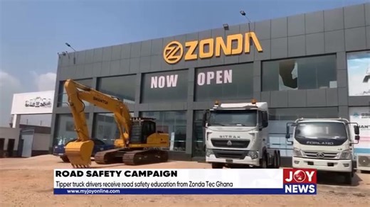 Road safety campaign: Tipper truck drivers receive road safety education from Zonda Tec Ghana. #NhyiraUpdates #NhyiraFM | Nhyira 104.5 FM | Facebook