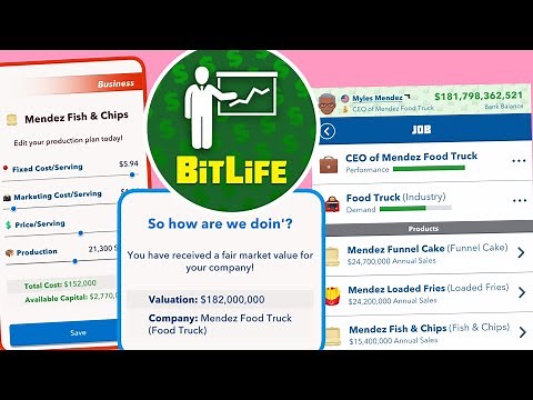 HOW TO SUCCESSFULLY RUN ANY BUSINESS IN BITLIFE | Business update tutorial | Bitlife
