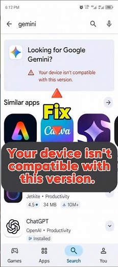 Fix Your Device Isn't Compatible With This Version Of Android