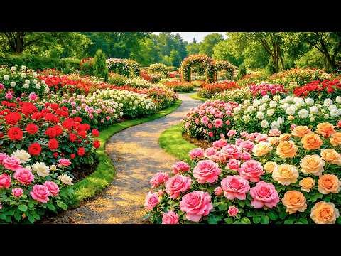 This Rose Garden Feels Like a Hidden World of Endless Blooms